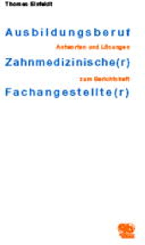 Ausbildungsberuf Zahnmedizinische(r) Fachangestellte(r)