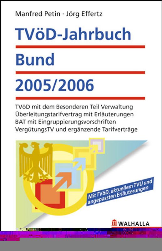 TVöD-Jahrbuch Bund 2005/2006