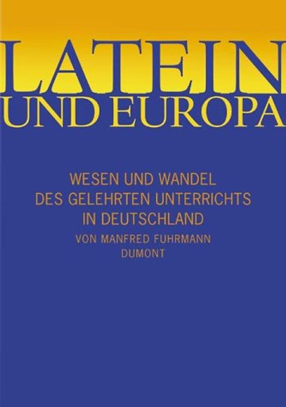 Latein und Europa