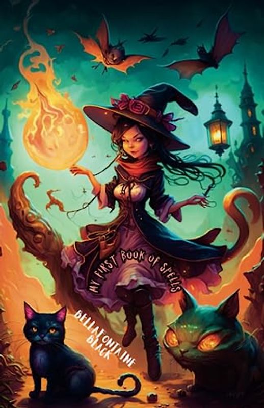 My first Book of Spells: Magic for Kids and Little Witches, Real Guide for Girls and Teens | Magical Grimoire including Pixie, Fairy, Dragon and ... for New Witches and their Fluffy Cats