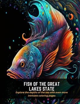 Fish of the Great Lakes State: Explore the depths of the sea with even more intricate coloring pages