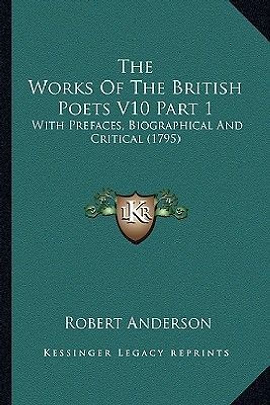 The Works Of The British Poets V10 Part 1