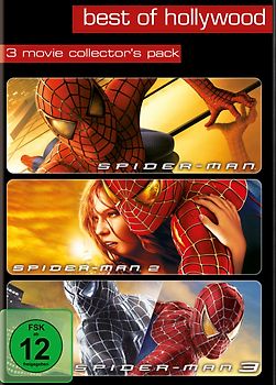 Best Of Hollywood: 3 Movie Collection: Spider-Man / Spider-Man 2 / Spider-Man 3 DVD