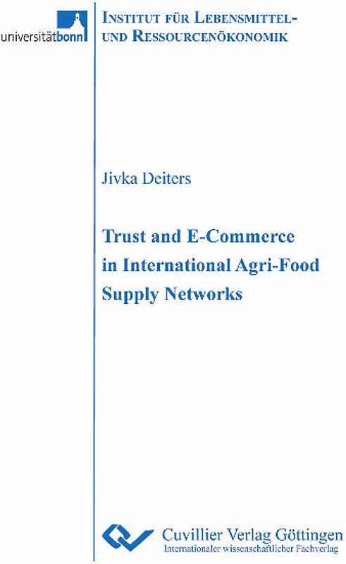 Trust and Ecommerce in International Agri-Food Supply Networks