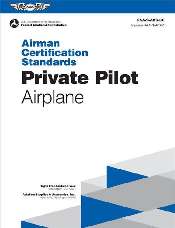 Airman Certification Standards: Private Pilot - Airplane (2025)