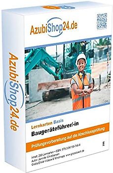 AzubiShop24.de Lernkarten Baugeräteführer