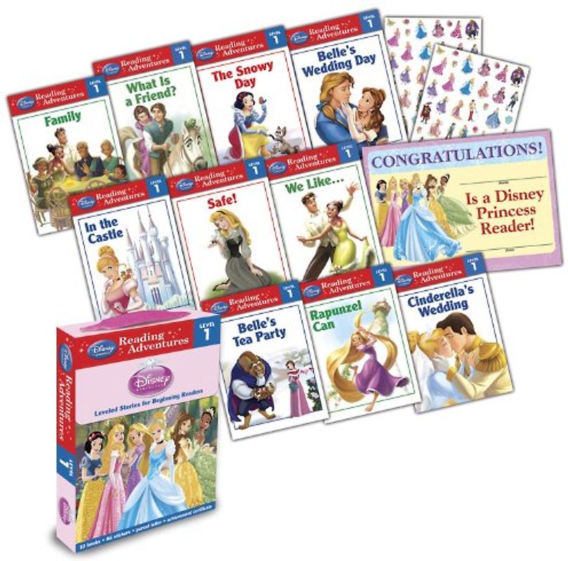 Reading Adventures Disney Princess Level 1 Boxed Set - Disney Book Group