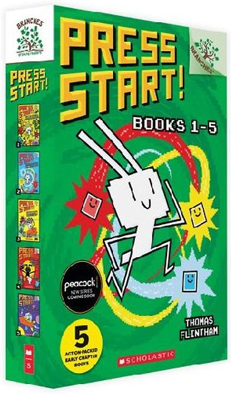Press Start!, Books 1-5: A Branches Box Set
