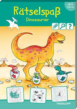 Rätselspaß Dinosaurier. Ab 6 Jahren