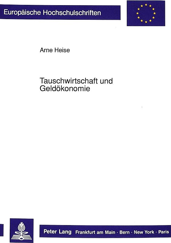 Tauschwirtschaft und Geldökonomie