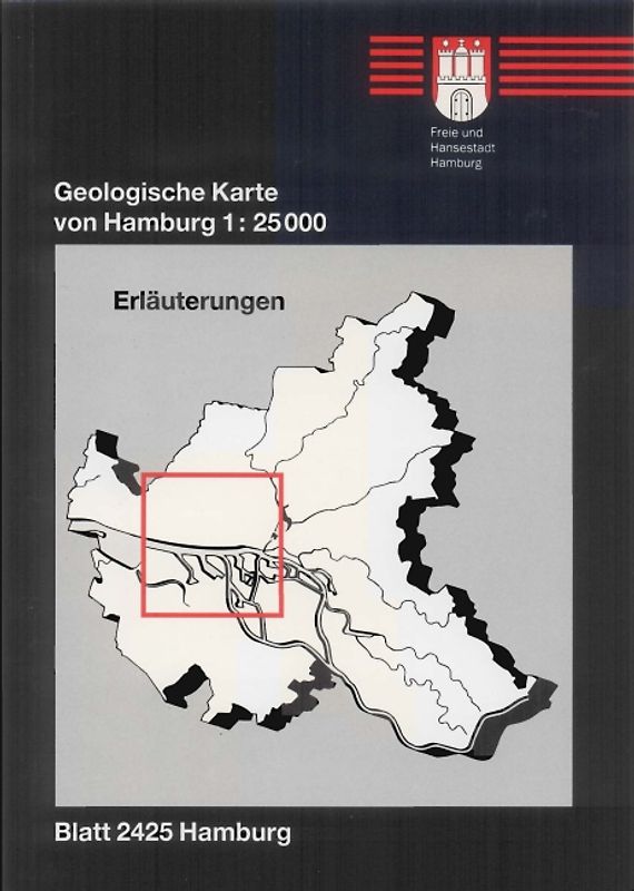 Geologische Karte von Hamburg - Blatt 2425 Hamburg