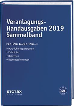 Veranlagungs-Handausgaben 2019 Sammelband