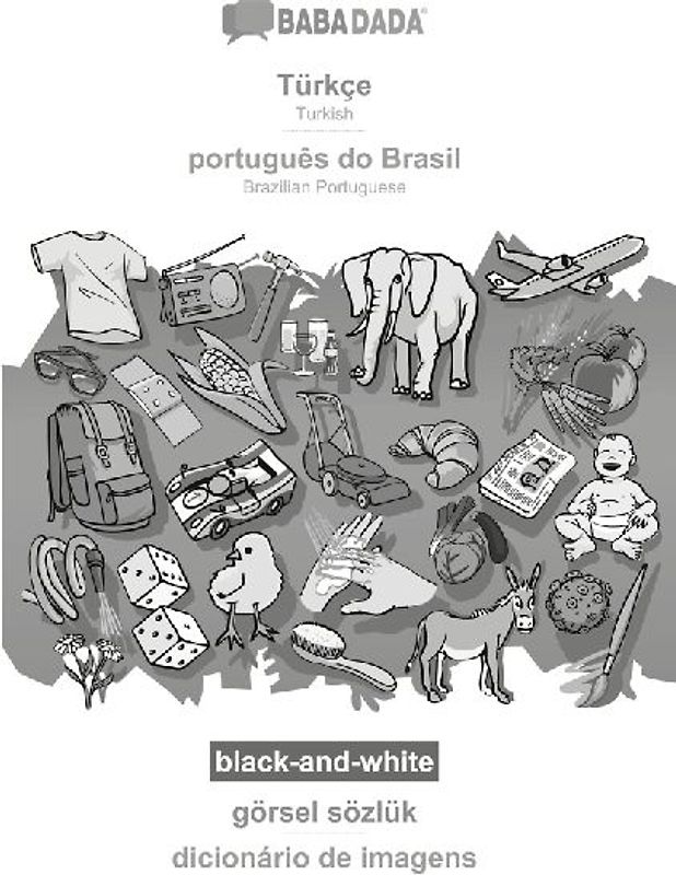 Türkçe - português do Brasil, görsel sözlük, BW