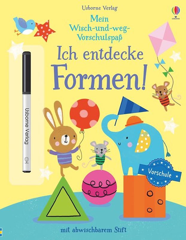 Mein Wisch-und-weg-Vorschulspaß: Ich entdecke Formen!