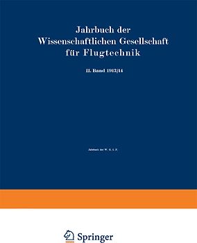 Jahrbuch der Wissenschaftlichen Gesellschaft für Flugtechnik
