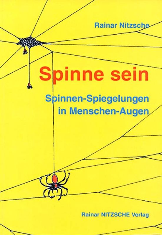 Spinne sein. Spinnen-Spiegelungen in Menschen-Augen
