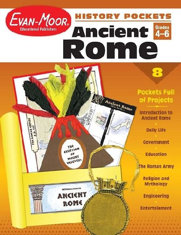 History Pockets: Ancient Rome, Grade 4 - 6 Teacher Resource