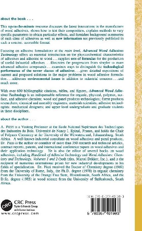 Advanced Wood Adhesives Technology