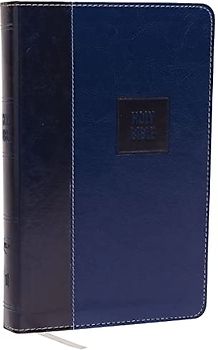 NKJV, Deluxe Gift Bible, Leathersoft, Blue, Red Letter, Comfort Print: Holy Bible, New King James Version