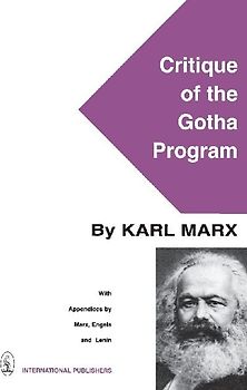 Critique of the Gotha Program