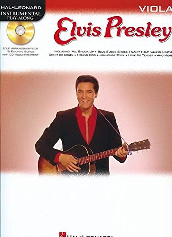 Instrumental Play Along Elvis Presley Viola Book/Cd (Hal Leonard Instrumental Play-Along)