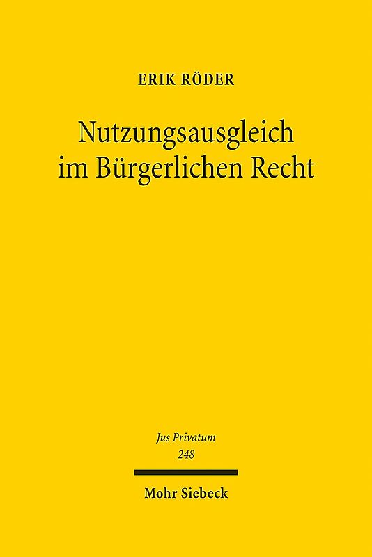 Nutzungsausgleich im Bürgerlichen Recht