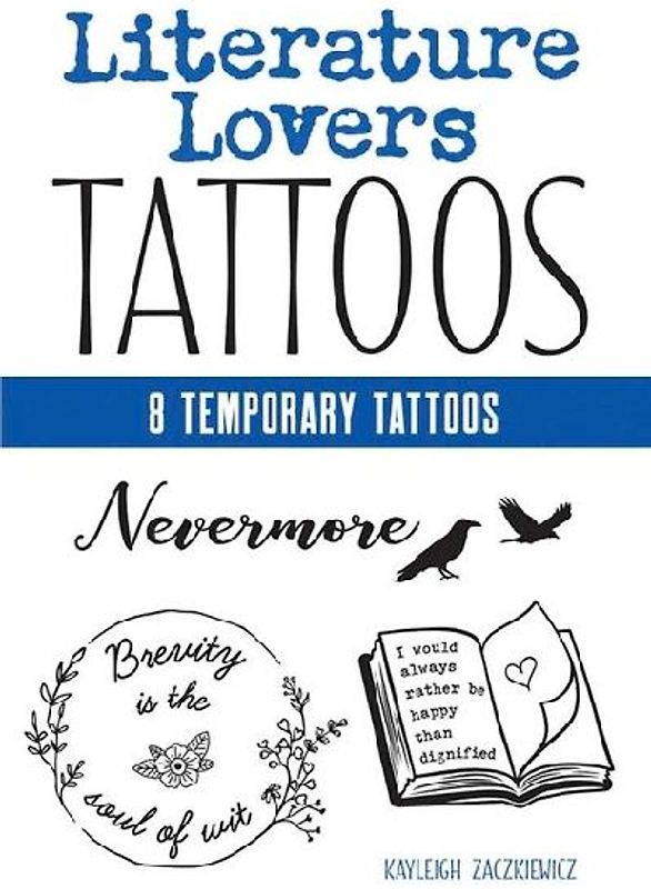 Literature Lovers Tattoos