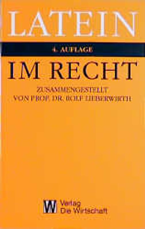 Latein im Recht