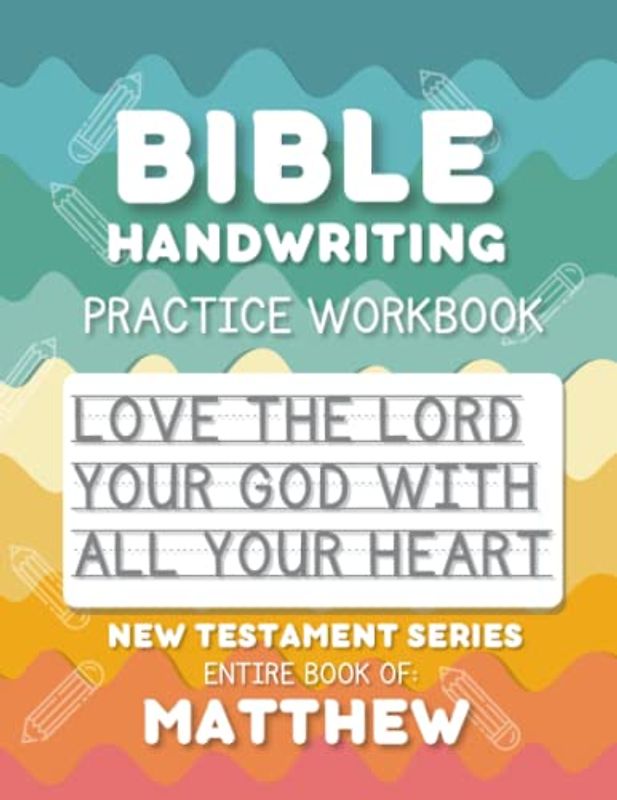 Bible Handwriting Practice Workbook - New Testament Series - Matthew