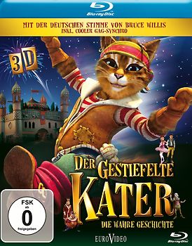 Der gestiefelte Kater - Die wahre Geschichte [3D Blu-ray] 3D Blu-ray Disc