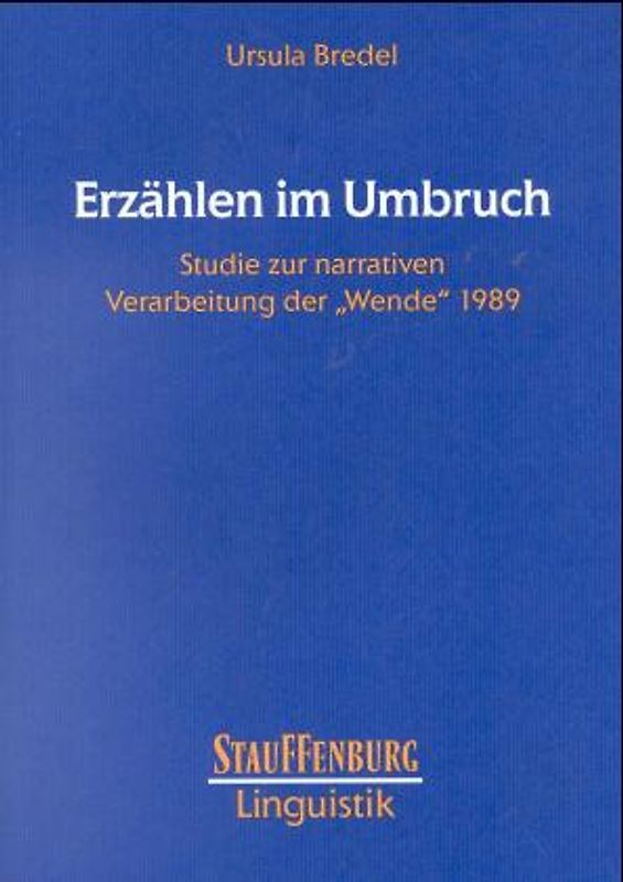 Erzählen im Umbruch