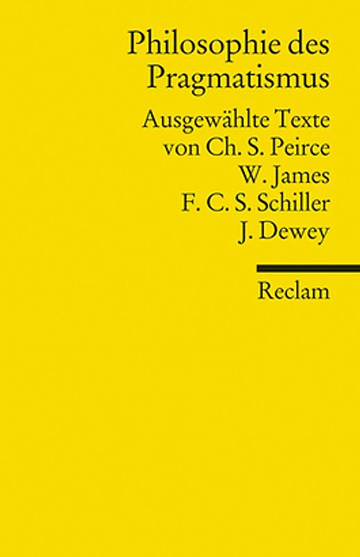 Philosophie des Pragmatismus