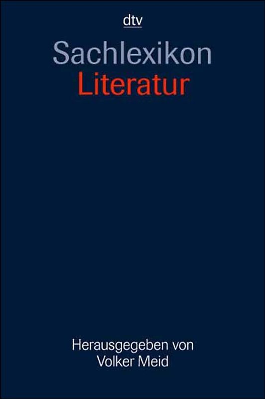 Sachlexikon Literatur