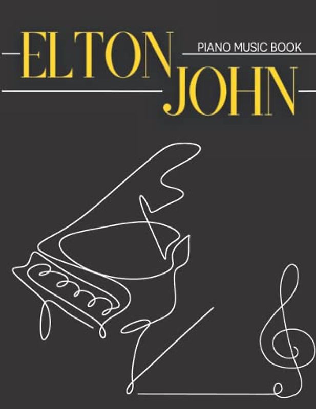 Elton John Piano Music Book: 16 Songs Collection (Piano, Vocal and Guitar Chords)