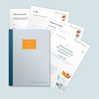 Grundschule - Deutsch, 3. Klasse: Wiederholung des Jahresstoffs - Teil 1