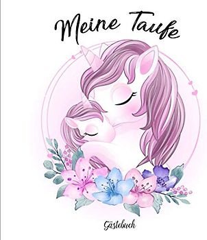 Meine Taufe Gästebuch: Erinnerungsalbum | Taufbuch | Erinnerungsbuch | Deko Taufe | Taufgeschenk