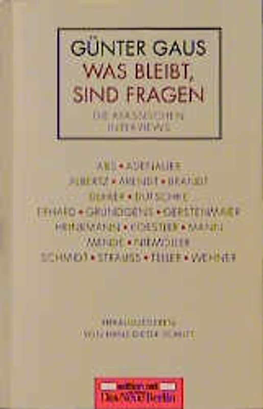 Was bleibt, sind Fragen