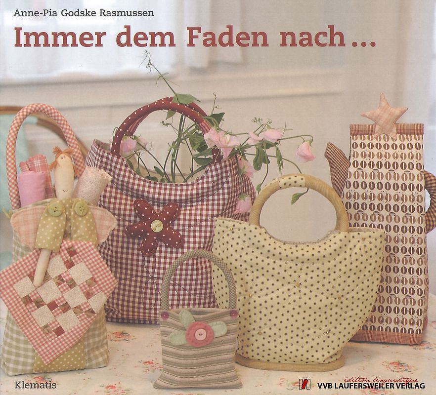 Immer dem Faden nach... /Klematis - Patchwork