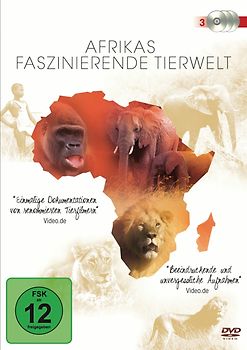 Afrikas faszinierende Tierwelt [3 DVDs] DVD