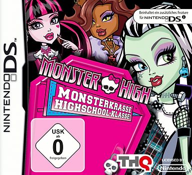 Monster High: Die Monsterkrasse Highschool-Klasse Nintendo DS