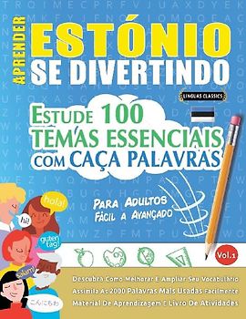 APRENDER ESTÓNIO SE DIVERTINDO! - PARA ADULTOS