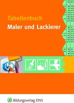 Tabellenbuch Maler/-innen und Lackierer/-innen. Ausbildung und Praxis