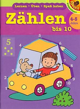Zählen bis 10, 4-5 Jahre