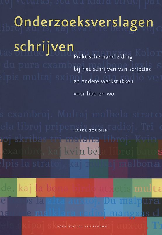 Onderzoeksverslagen schrijven