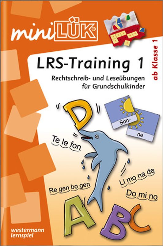 miniLÜK-Übungshefte / miniLÜK. Deutsch / 1./2. Klasse - Deutsch: LRS - Training 1