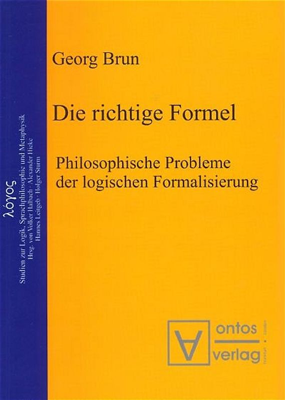 Die richtige Formel