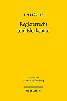 Registerrecht und Blockchain