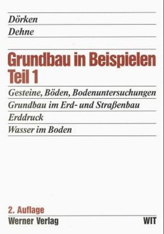 Grundbau in Beispielen