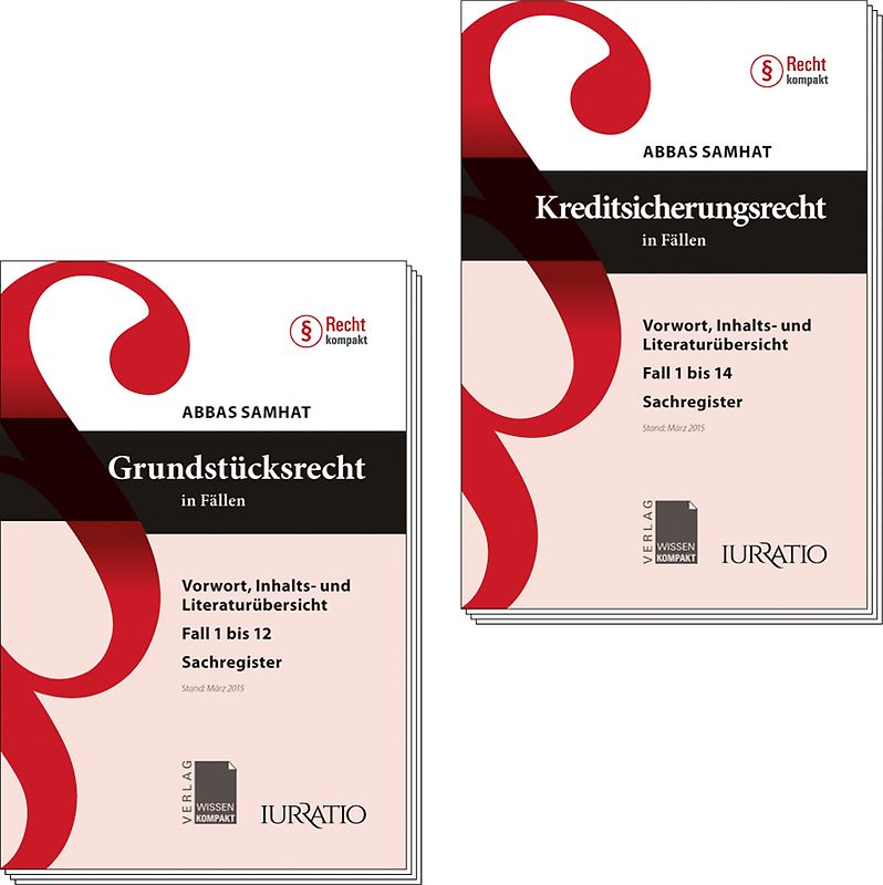 Fallskripte im Set (Kreditsicherungs- und Grundstücksrecht in Fällen)