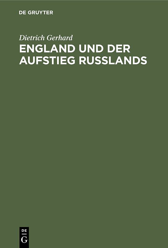 England und der Aufstieg Russlands